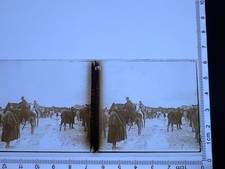 PLAQUE DE VERRE STEREOSCOPIQUE WW1/1914-1918/1 GUERRE MONDIAL PLANOX 6X13cm "A8"