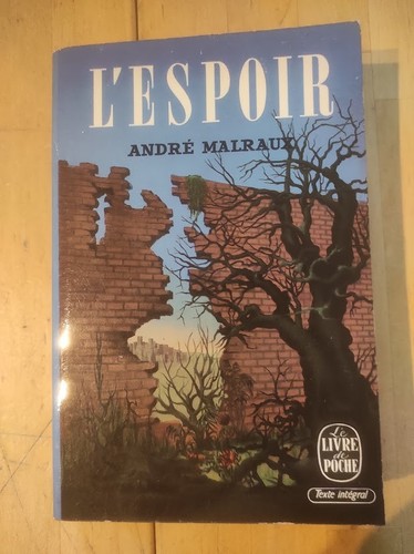 Espoir andré malraux livre - l'espoir,