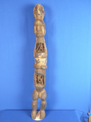 Ancien bâton totem art - ancien, /