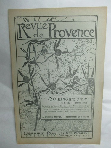 Revue provence numéro 27 - numéro,
