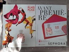 Publicité papier Parfum. Perfume Ad Issey Miyake Pleats Please de 2012