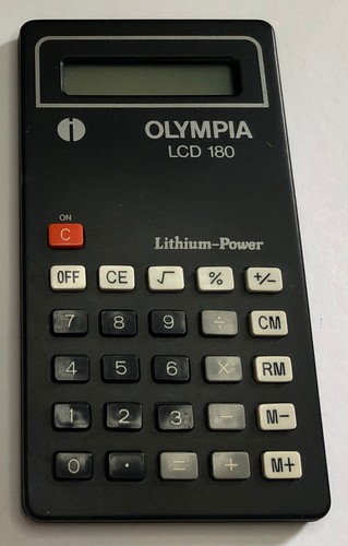 Calculatrice olympia lcd 180 - calculatrice,