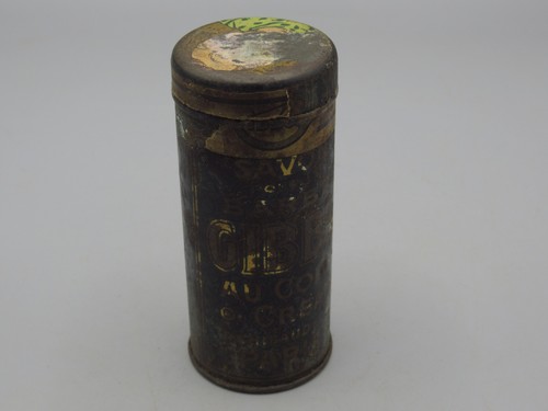 Boîte métal ronde savon pour - métal,