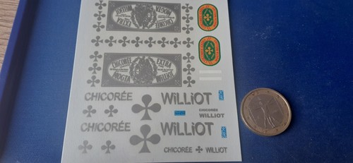 Decalcomanie decals chicorée - decalcomanie,