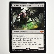 LORD OF THE FORSAKEN MTG TDC - CARTE MAGIC THE GATHERING EN NEUF