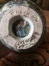 Vase céramique vintage signé
