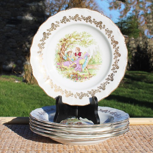 Set assiettes creuses en - creuses,