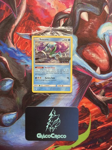 Carte pokemon suicune stamp - suicune,