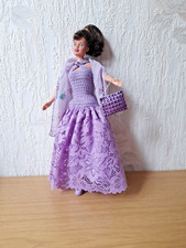 Robe longue crochet et