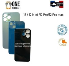 Vitre arrière pour châssis compatible iPhone 12/12Pro/12mini Big trou large LOGO