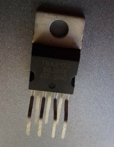 Tda8170 ampli deflection - ampli, de