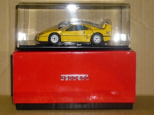 Kyosho ferrari f40 jaune - 1/43,
