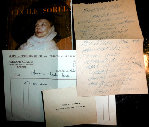 Cecile sorel billet - cecile, sorel-billet