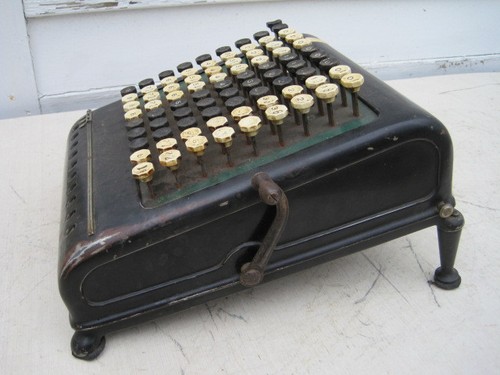 Vintage burroughs calculator - vintage,