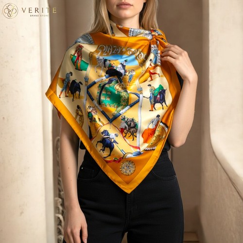 Rare vintage hermes foulard - rare, en
