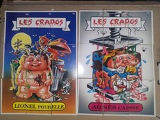 Les Crados/ Lot de 18 cartes
