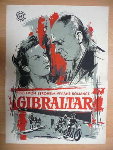 Affichette film gibraltar - affichette,