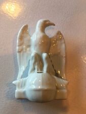Encrier Aigle Impérial Empire Porcelaine  XIX ème Objet De Bureau Napoléon