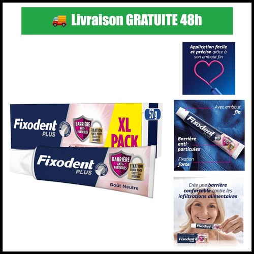 Fixodent crème adhésive - fixodent,