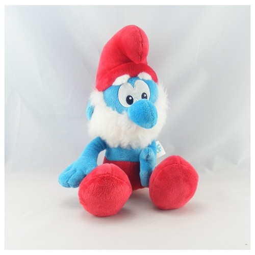Peluche grand schtroumpf - peluche,