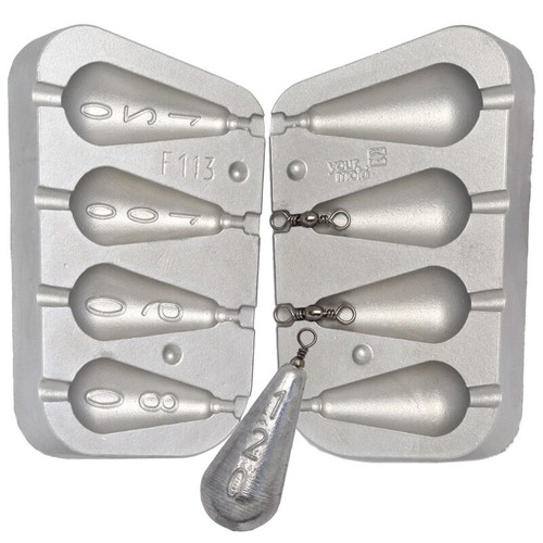 Moule plomb poire 90 - plomb,