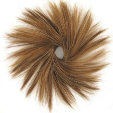 chouchou chignon cheveux blond