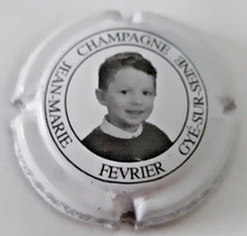 Capsule de champagne Février Jean-Marie  Portrait N°12