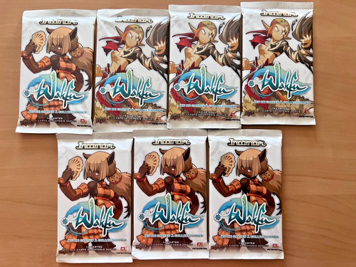 Lot boosters cartes wakfu - cartes,