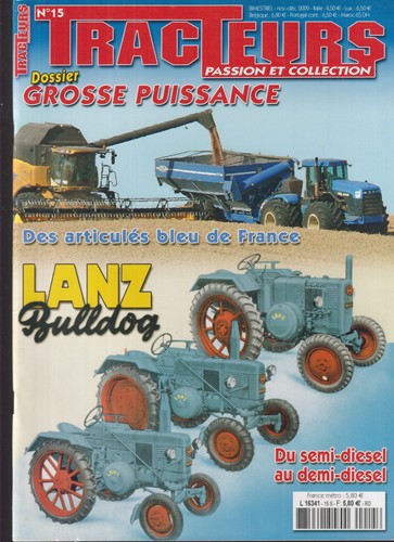 Tracteurs articule bleu - articule,