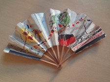 Ancien Eventail French Line -