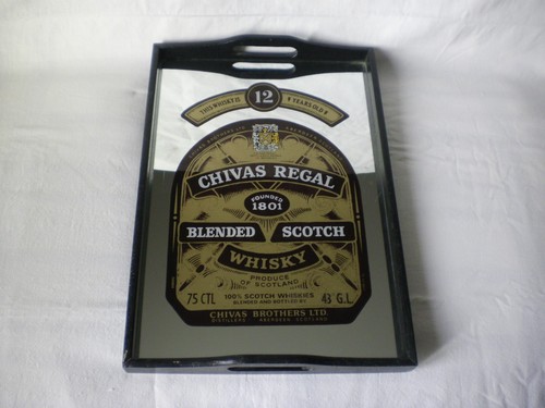 Plateau publicitaire whisky