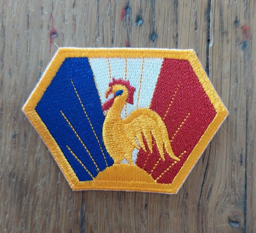 Ecusson patch france libre cef - patch,