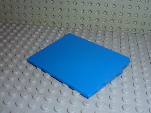 Toit incliné lego blue roof - toit,