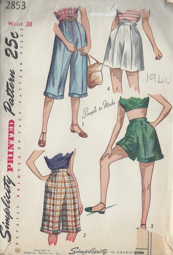 Patron couture vintage 1949 - de,