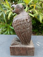 Sculpture Vautour en Bois