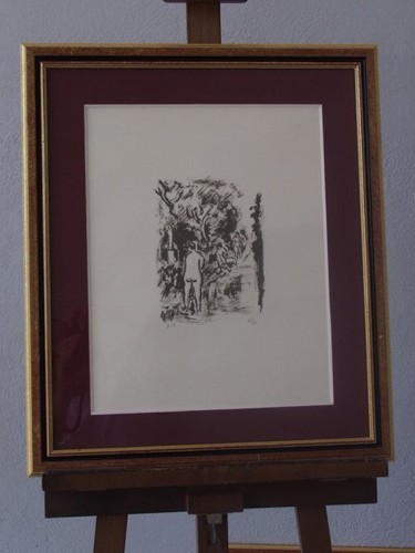 Lithographie seyssaud n26 - lithographie,