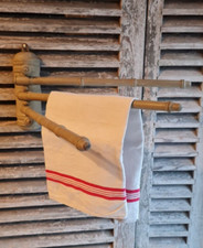 ANCIEN PORTE TORCHONS EN BOIS