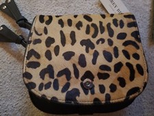 Audrey Brooke Leather Cheetah