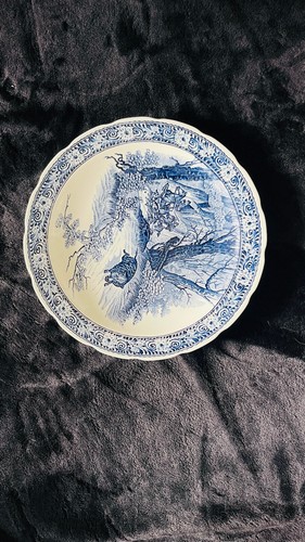 Plat bleu boch belgium - bleu, de