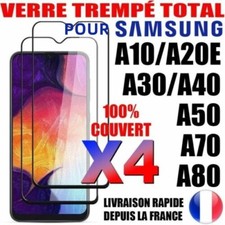 PROTECTION ECRAN FILM VERRE TREMPE VITRE TOTAL pour Samsung A10 A20e A40 A50 A70