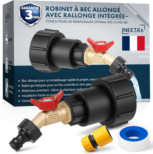 Robinet cuve 1000 - de, litres