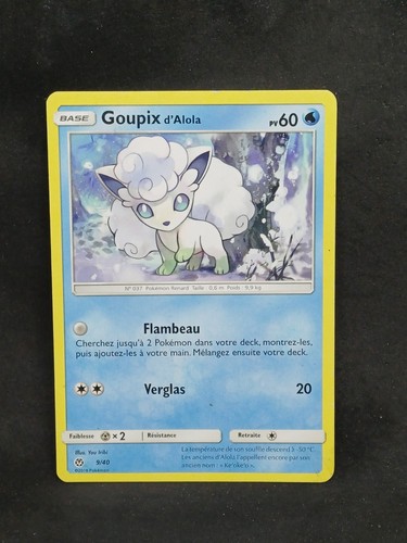 Pokemon promo goupix alola - promo, d'alola
