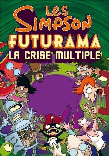 Livre les simpson futurama - livre, simpson-futurama