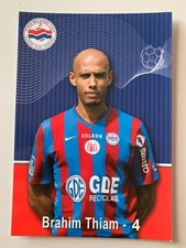 CARTE JOUEUR - STADE MALHERBE CAEN - SAISON 2007-2008 - BRAHIM THIAM