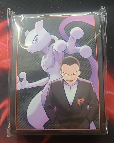 Pokemon sleeve mewtwo giovanni - sleeve,