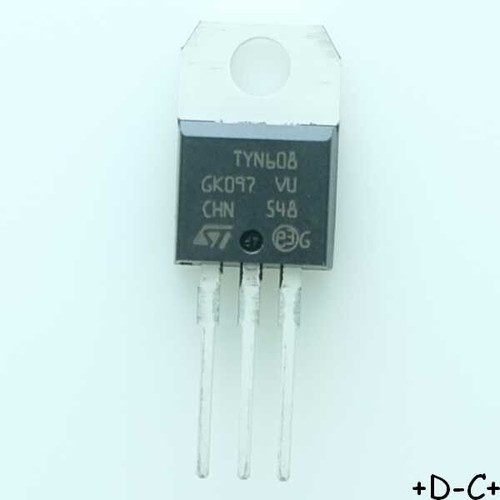 Tyn608rg thyristor scr 600v - scr, 8a