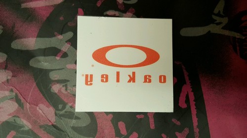 Oakley temporary tattoo - oakley, peach