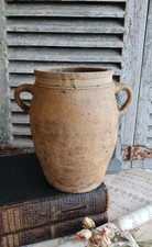 ANCIEN GROS POT GRES BEIGE