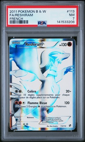 Carte pokémon reshiram full - carte,