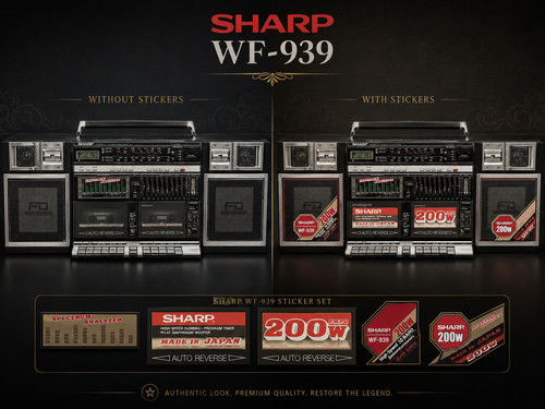 Jeu autocollants sharp - jeu,